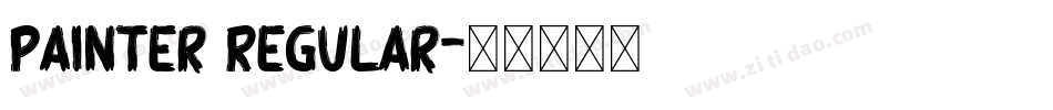 Painter Regular字体转换